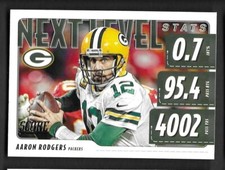 2020 Score Next Level Stats #24 Aaron Rodgers Green Bay Packers