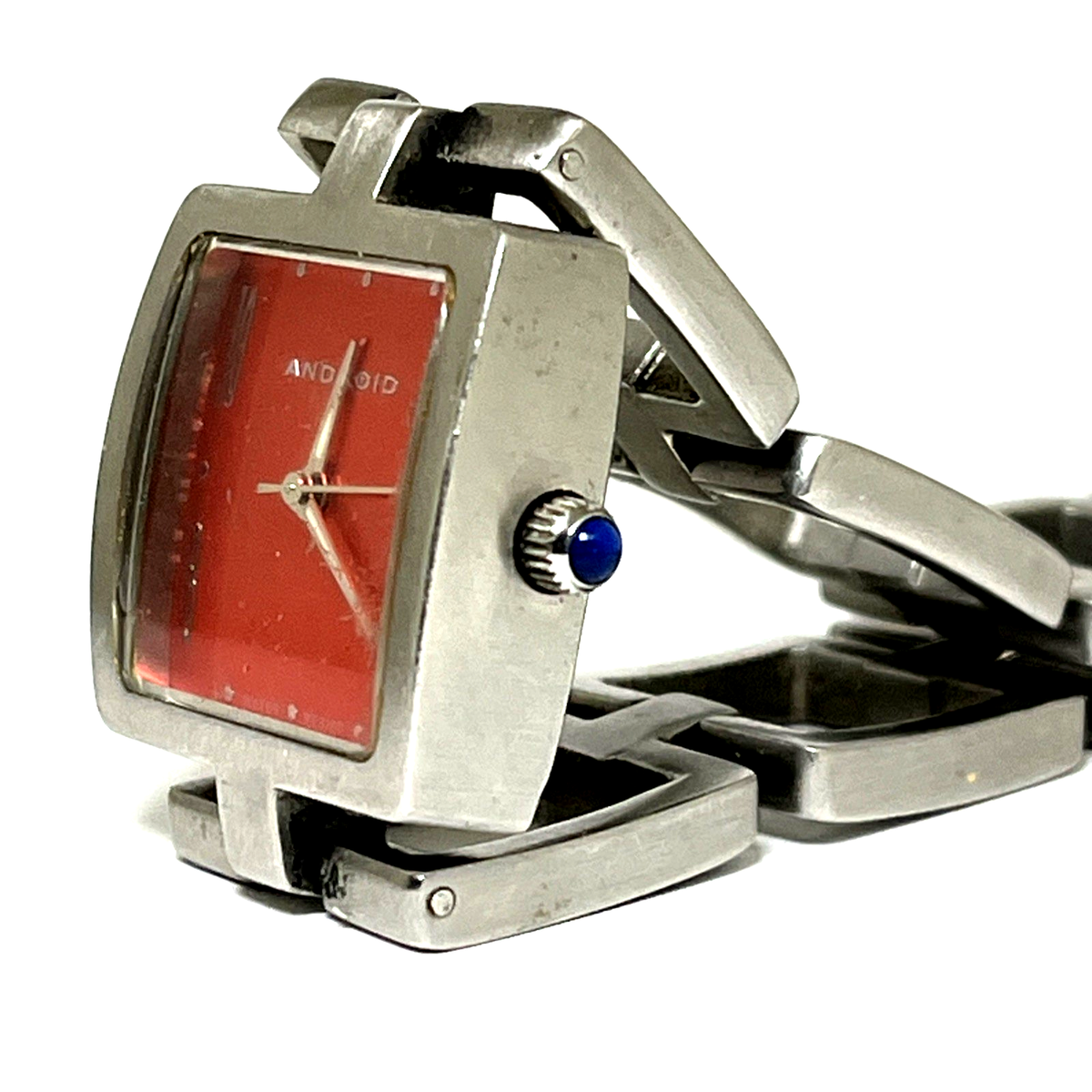 Android OKO Designs Silver Stainless Square Case Women