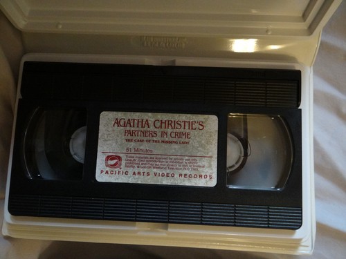 Agatha Christie's Partners In Crime VHS 1983 TV Mystery Set 4 Annis & Warwick - Imagen 4 de 12
