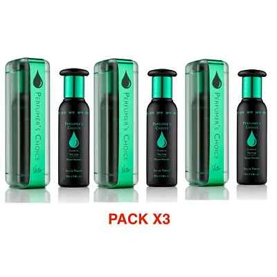 MILTON-LLOYD 3 PACK 83ML Milton Lloyd Perfumers Choice Victor No.9 EDP Fragrance for Men