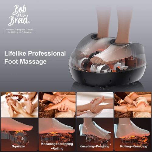 BOB AND BRAD Electric Foot Massager with Heat,Foot Shiatsu Heated Deep Kneading - Bild 2 von 10