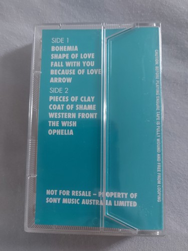 Mae Moore Bohemia RARE Sample Advance Cassette Tape Sony Records Australia 1992 - Picture 2 of 5