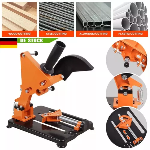 45° Profi Winkelschleifer Trennständer Halterung Winkelhalter Für Flex 100/125mm - Bild 1 von 15