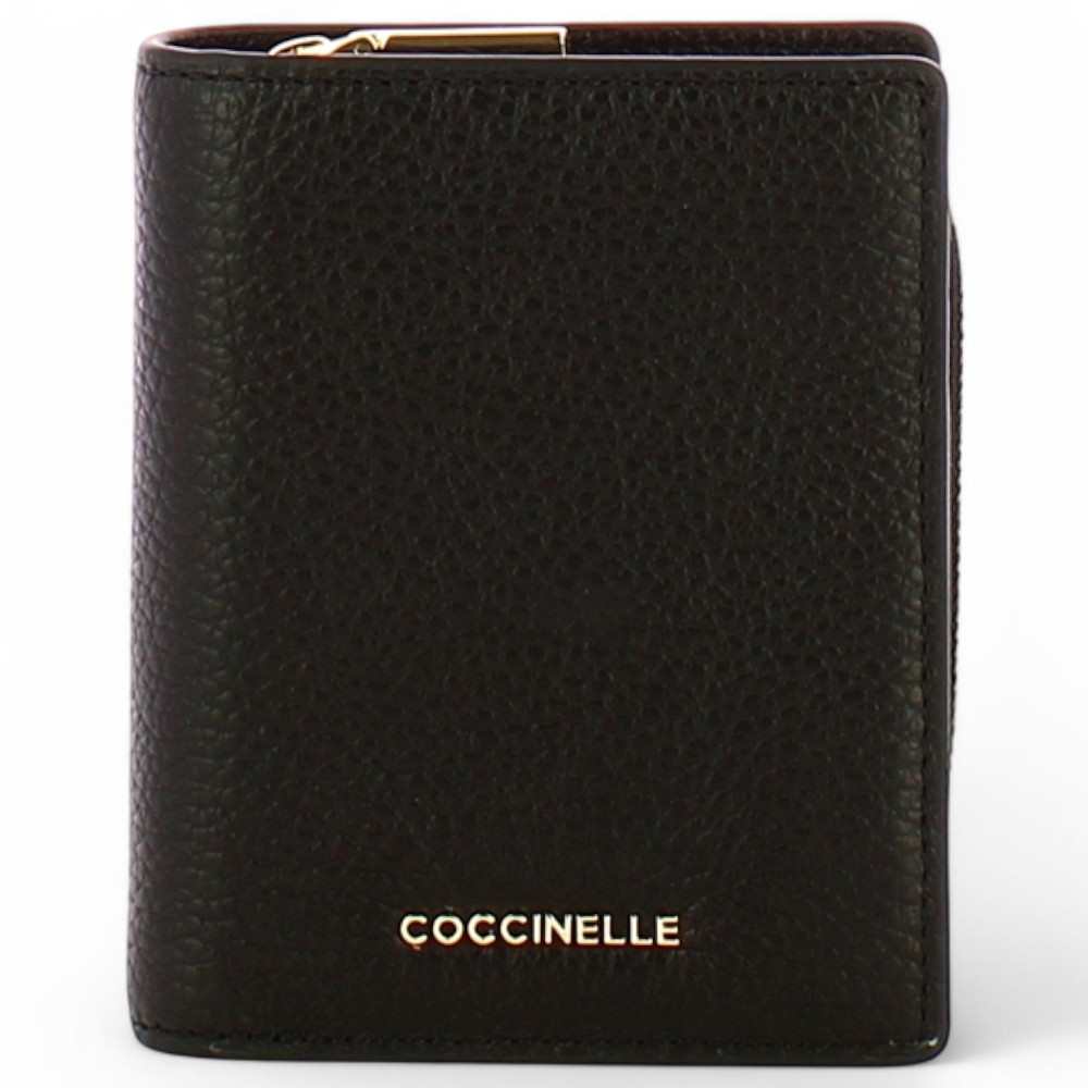 財布・小物その他 COCCINELLE Woman Wallet Black E2MW511D101 001 NEW COCCINELLE Wallet Female Leather Black - E2MW511F201001