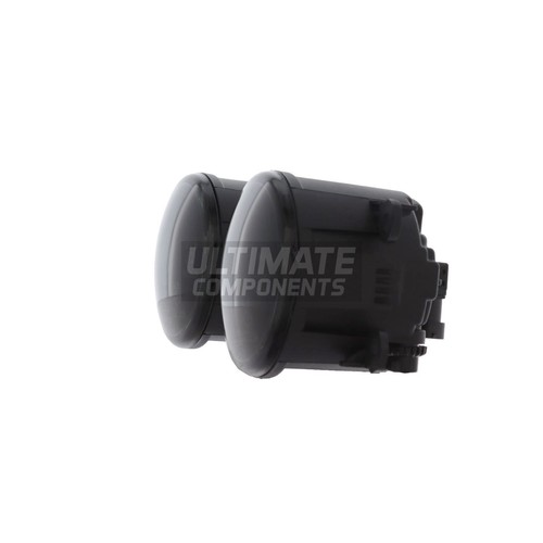 Ford Fiesta Mk6 Van 2005-2009 Smoked Tinted Front Fog Lights Lamps Upgrade Pair - Picture 6 of 24