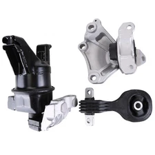 For 2012-2013 Honda Civic 1.8L Engine Motor & Auto Transmission Mount Set of 3