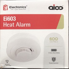 AICO Ei603 HEAT ALARM 600 SERIES 6 YEAR LITHIUM BATTERY JAN 2031 EXPIRY