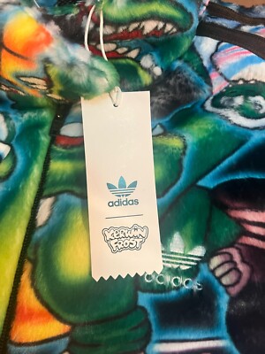 adidas カーウィンフロストジェケットのみ2XO Adidas Kerwin Frost Crocodile Print Track Jacket Men's Small