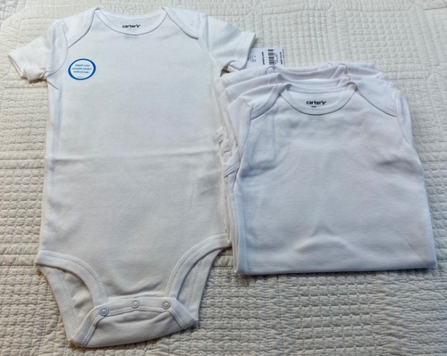 Bodysuits Carter's Original Basic Boy/Girl Short Sleeve Unisex 5 Pk 18 Months