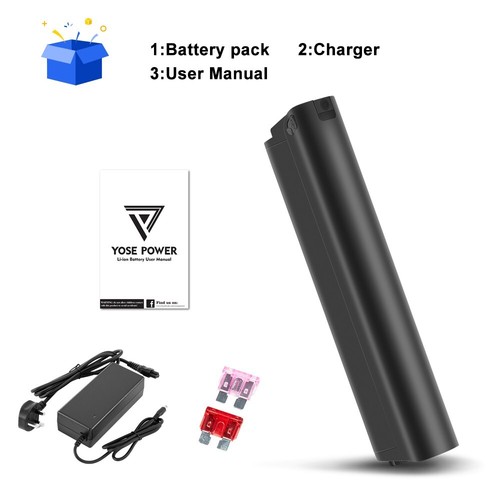 Batterie YOSE POWER 36V 14.5Ah (357Wh) Pour Vélo électrique - Porte-bagages - Neuve