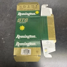 Remington STS 12Ga. 8 shot Factory OEM Gun Box Ammo *EMPTY* Reloaders Collectors