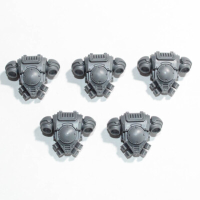 Warhammer 40K Space Marines schwere Fürsprecher Rucksäcke x 5 [Bits]