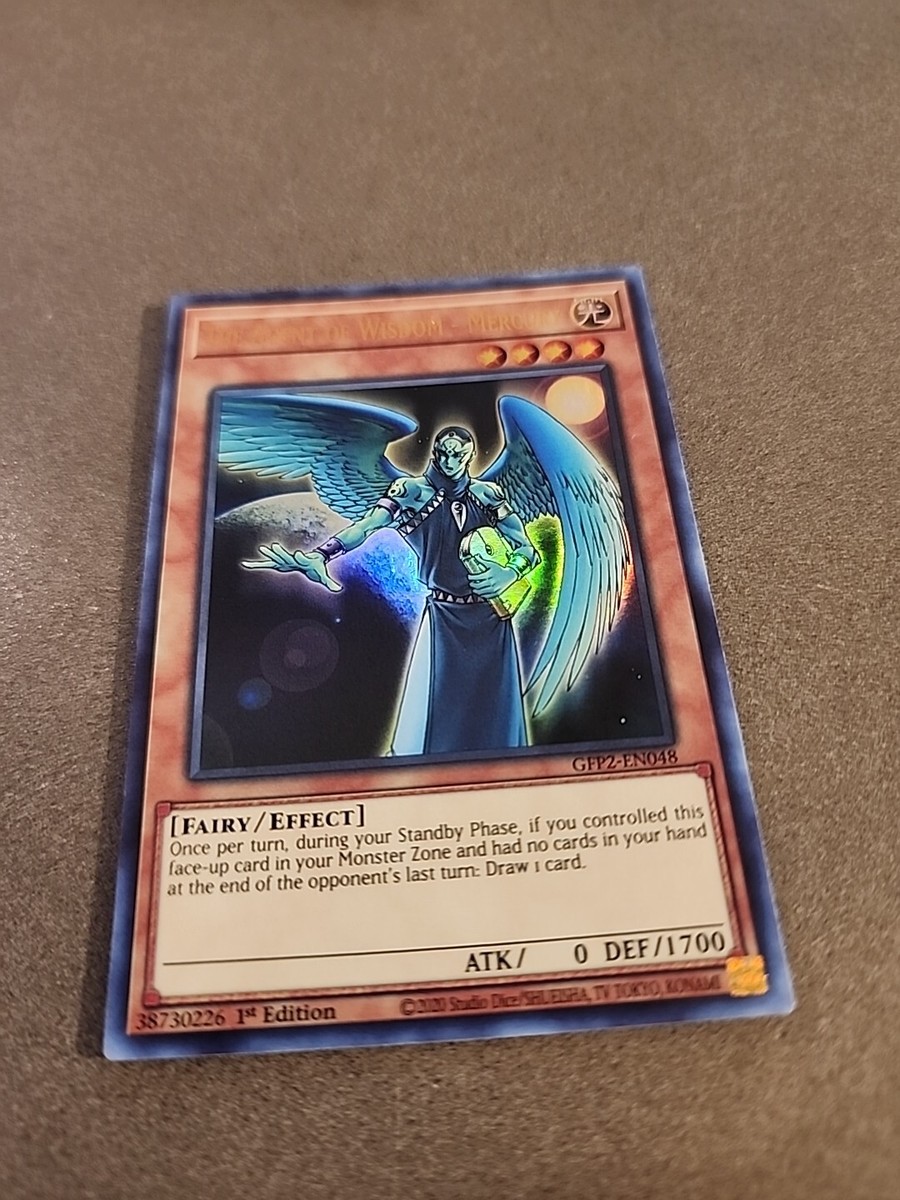 YuGiOh The Agent of Wisdom Mercury GFP2-EN048 1st Edition Ultra Rare | eBay