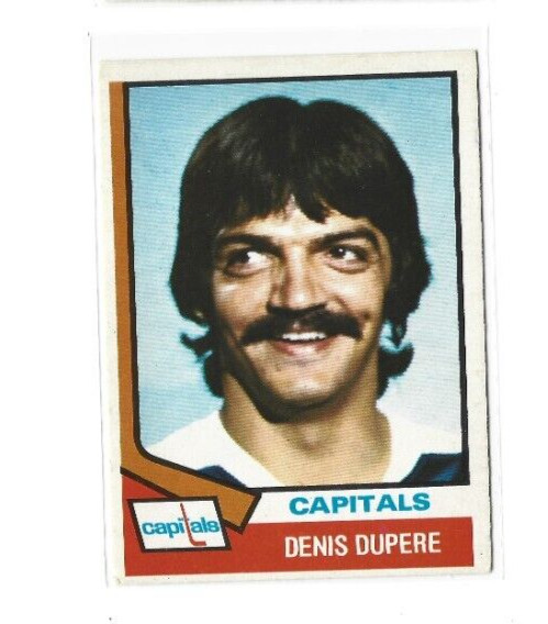 1974-75 O-Pee-Chee #105 Denis Dupere NMMT