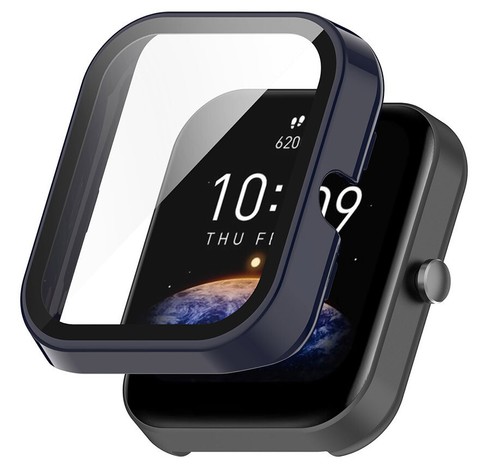 Xiaomi Amazfit Bip 3 Hart Case PC Hülle mit farbigem Rand Pro Huami Fallschutz - Bild 6 von 6