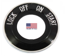Trim Parts Ignition Bezel For 1955-1956 Chevy Bel Air 150 210 Made In The Usa Trim Parts Ignition Bezel For 1955-1956 Chevy Bel Air 150 210 Made In The Usa