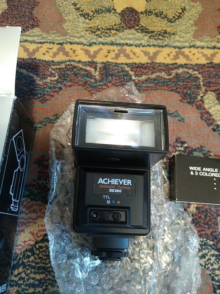 Achiever Dedicated Thyristor fits Nikon DZ260 flash - Bounce/Zoom f/35mm SLR New - Image 3 of 3
