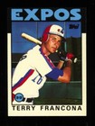 1986 Topps Tiffany #374 Terry Francona NM-MT Expos