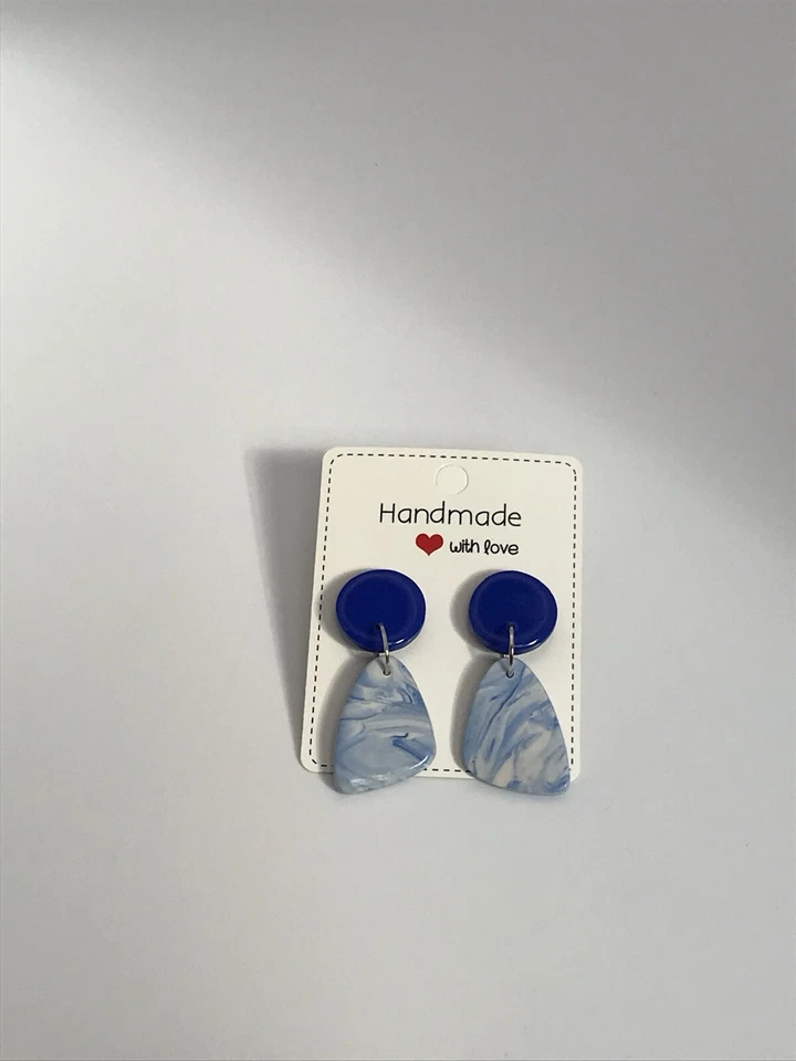 Ohrringe Polymer Clay Handmade 