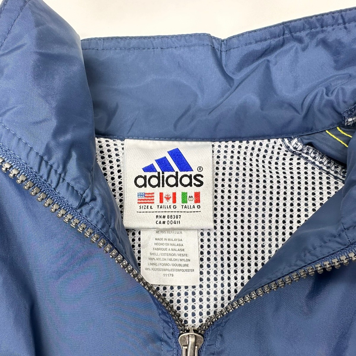 Vintage Adidas 1990s Tracksuit Men's L Teal Rare Vtg 90s