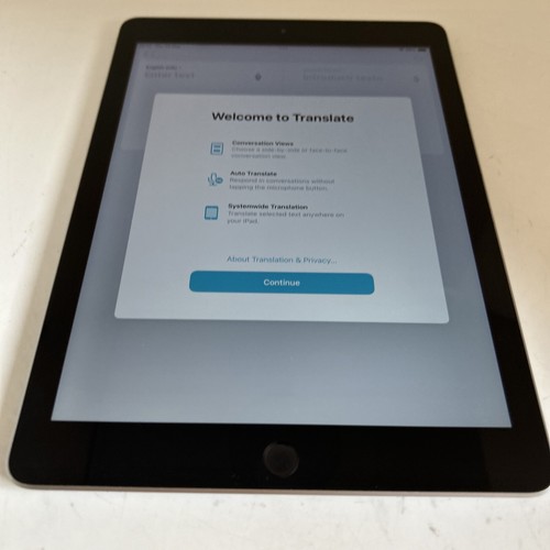 Apple iPad 6th Gen 32GB Wi-fi Only 9.7in in Space Grey DK405 - Picture 7 of 9