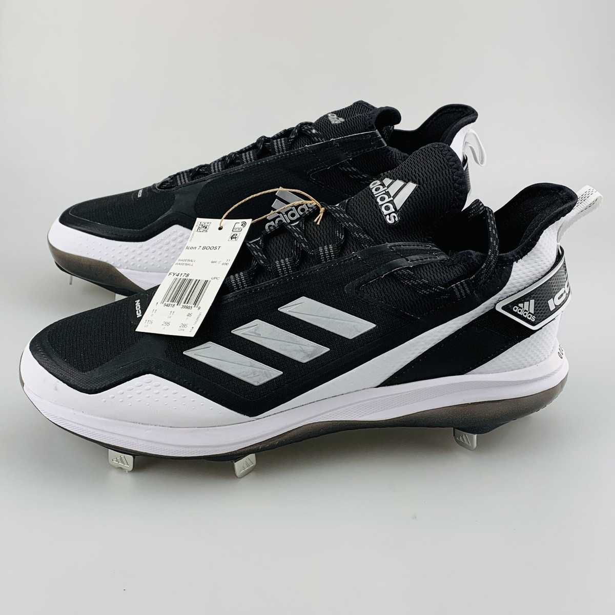 Adidas Icon7 BOOST Baseball Metal Cleats Size 11.5 US FY4178  display picture 3