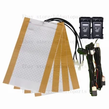 Car seat heater for 2 seats heated seat,fit many Nissan cars,carbon fiber pad