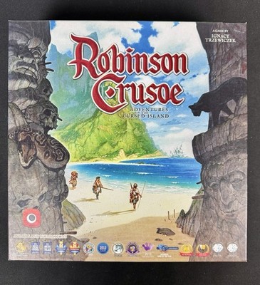 Robinson Crusoe 2nd Ed.   Unplayed   Sleeved Cards   Expansions & Extras