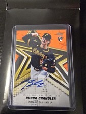 2026 Topps Series 1 Baseball Stars Bubba Chandler Orange RC Auto /25 Pirates