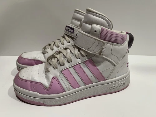 Adidas Postmove Mid Youth taglia 5 donna taglia 7 bianco rosa sneakers sportive