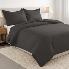 Elegant Comfort Silky-Soft 1500 Premier Hotel Quality Wrinkle-Free 3-Piece Du...