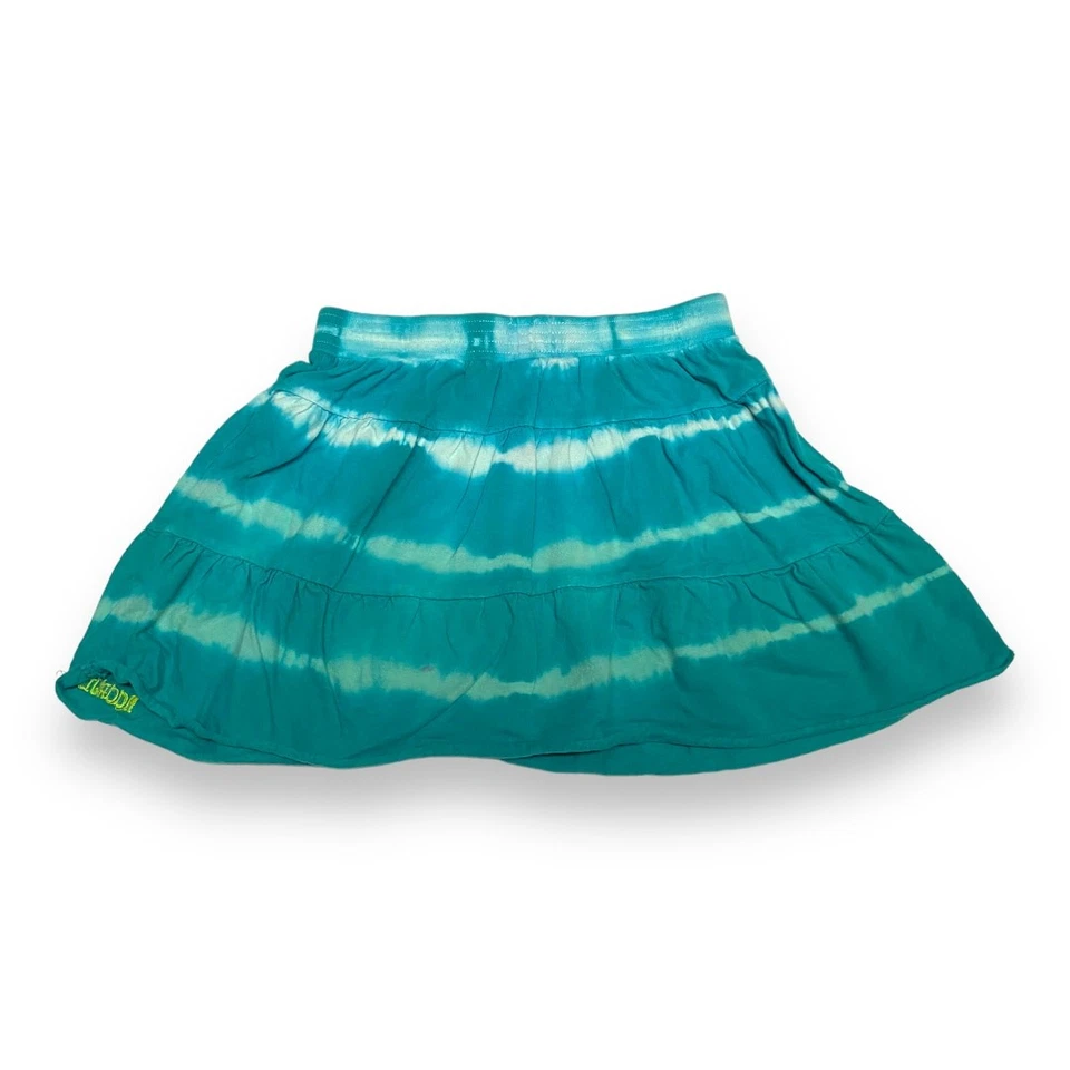 Falda naartjie Niñas Talla 5 Años Verde azulado Tie Dye Tejida Verano 2014 Algodón Foto 2 de 4