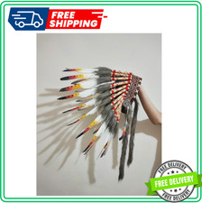 Feather Headdress - Native American Indian Style Headwear