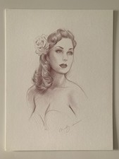 Sublime Dessin Original De Maly Siri Pin-up | eBay Europe (Buy It Now)
