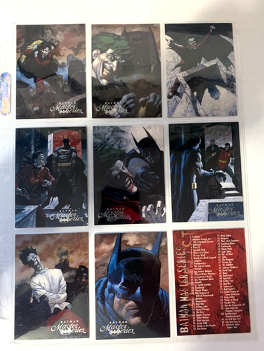 1995 Fleer/SkyBox  Batman Master Series - Singles - Complete Your Set!! - 第 9/72 張圖片