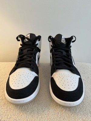 Jordan Air Jordan 1 Mid SE Diamond Black/White Men's Sneakers