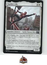 Spider-UK Commander: Marvel Super Heroes Uncommon 777 Foil MTG Near Mint
