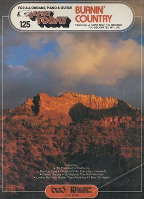 E-Z Play Today, Burnin' Country (For All Organs, Piano & Guitar)