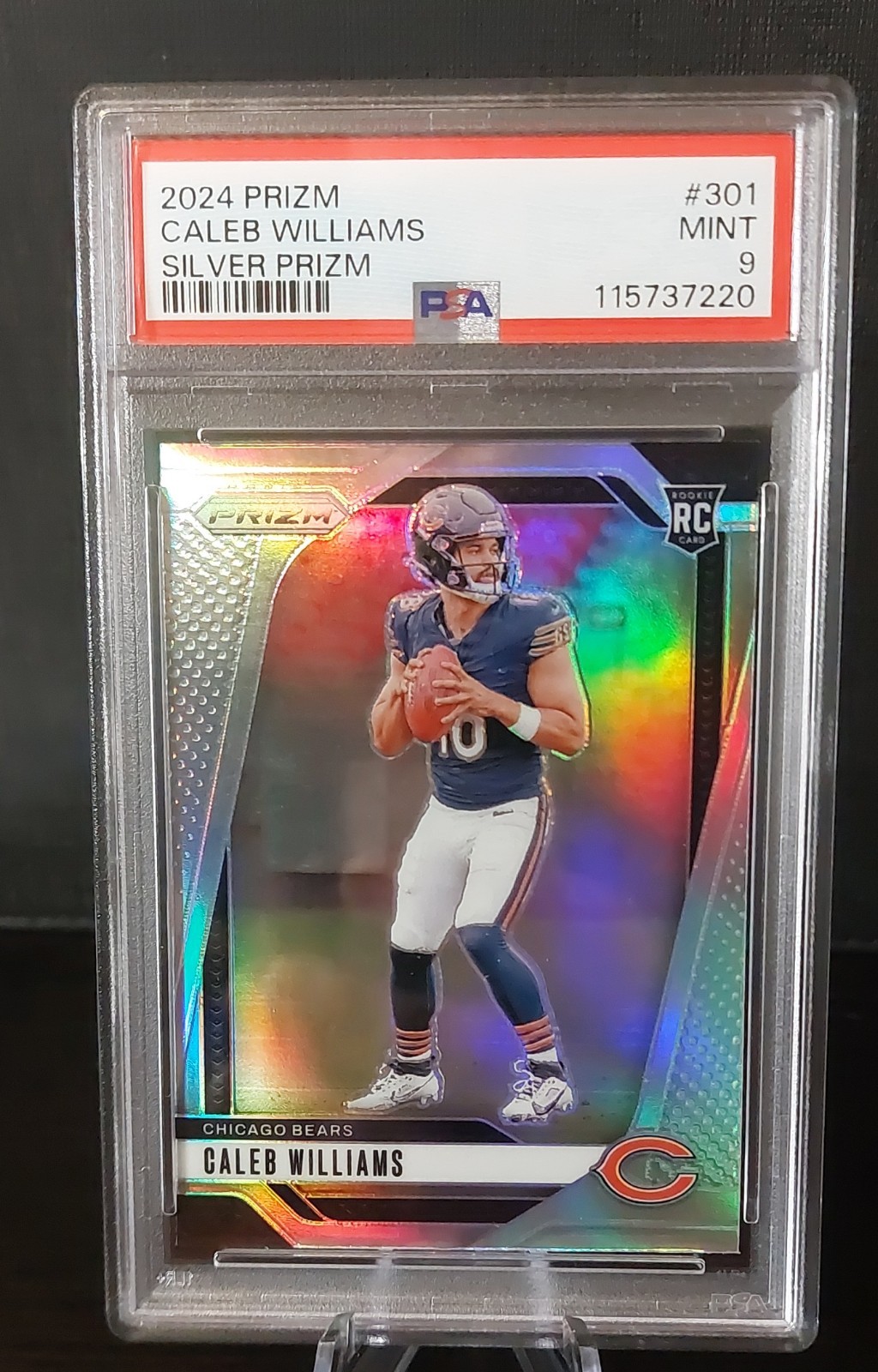 2024 Panini Prizm - Rookies Caleb Williams #301 Silver Prizm (RC)