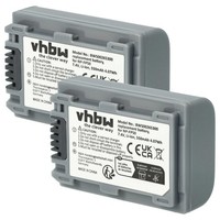 2X Akku FüR Sony Dcr-Hc46E Dcr-Hc46 Dcr-Hc44 Dcr-Hc44E Dcr-Hc65 500Mah 7,2V