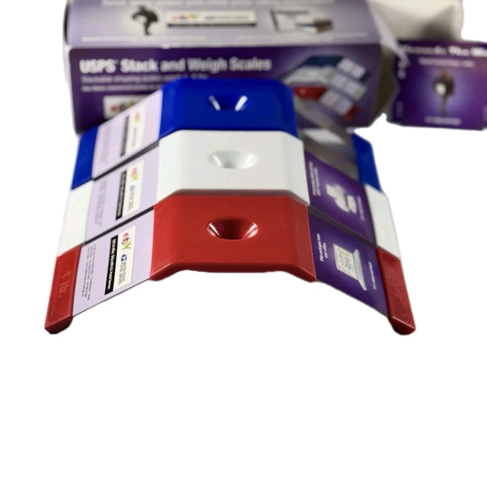 USPS Stack and Weigh Scales Affordable Economical Budget Starter Kit 1-6 LBS - Image 4 of 4