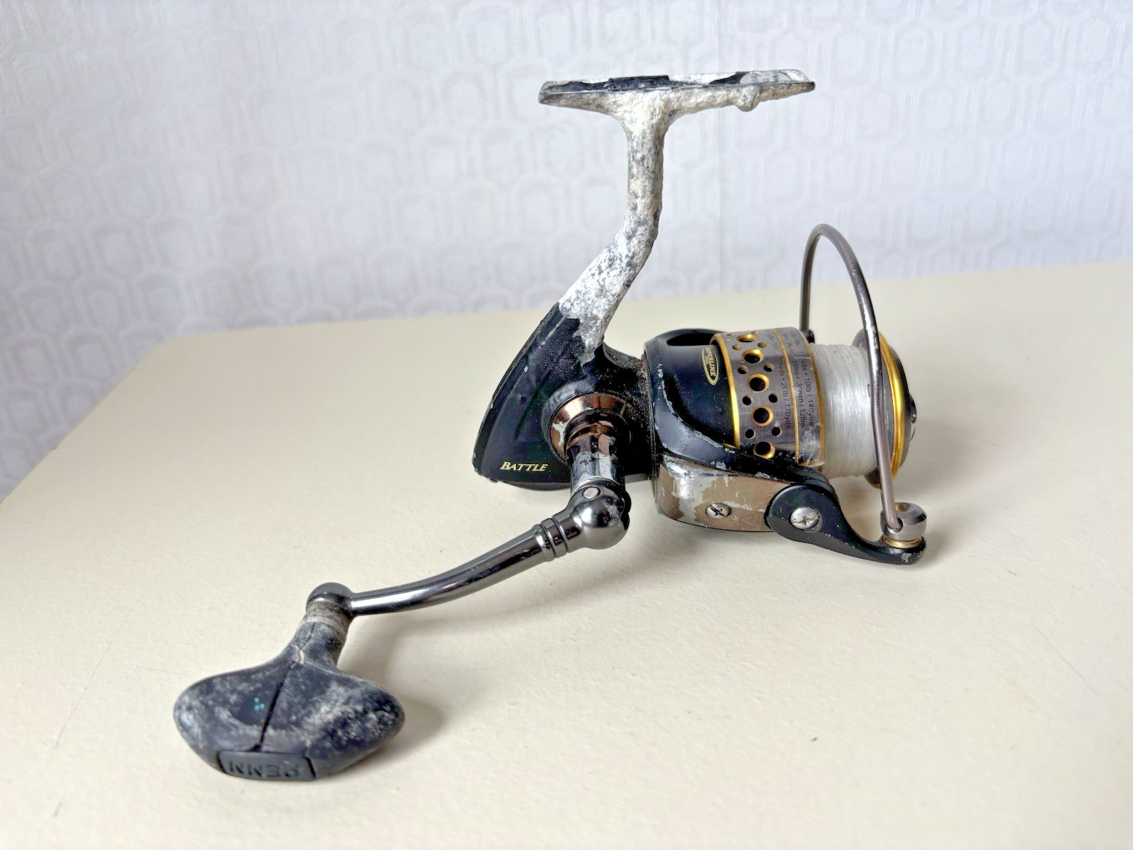Vintage Penn Battle Spinning Reel HT-100 6:2:1 Ratio