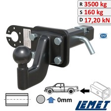 Anhängerkupplung 2-Zoll Adapter mit Spannkeil für Toyota Land Cruiser IV 98-07