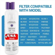 1-3Pack W10295²370A EDR1²RXD1 Filter²1 9081 Refrigerator Ice Replacement US NEW