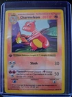 1999 pokemon base set 1st edition charmeleon