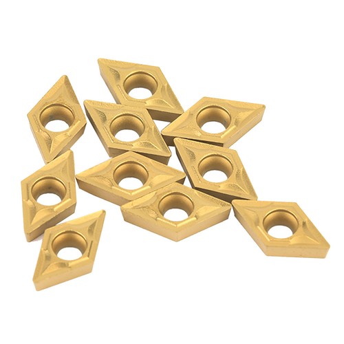 10 DCMT070204 US735 DCMT21.51 CNC Coated Carbide Insert Blade Lathe Turning ZLYZ - Picture 5 of 7