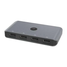 Rocketek HC405 USB 2.0 4-Port Share and Output KVM Switch