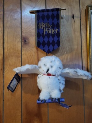 Hanging Hedwig Owl Harry Potter NWT Hallmark Warner Brothers 2000