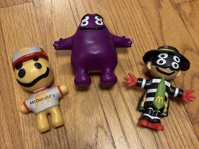 McDonalds Cactus Jack Adult Happy Meal Toys Grimace Hamburglar Jack Lot Of 3