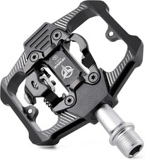 Pedali per Bicicletta SPD, Pedali per Mountain Bike, Doppio Lato SPD, Piattaform